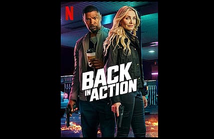 Back in Action movie poster, Jamie Foxx, Cameron Diaz
